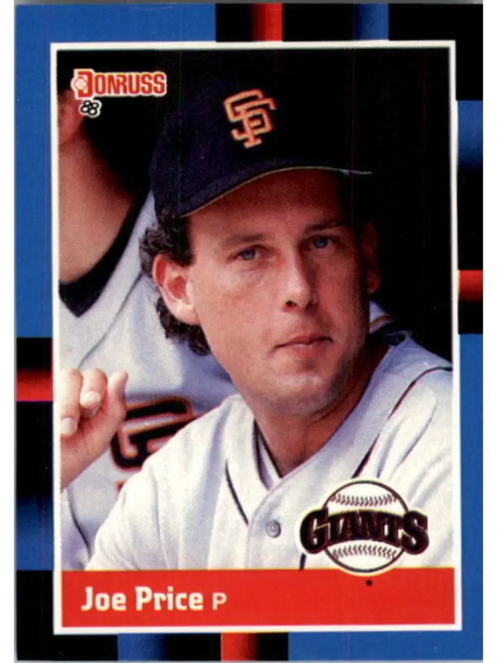 1988 Joe Price Donruss Baseball Card #655